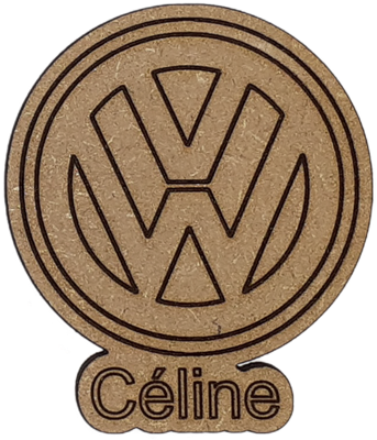 Magnet - Logo VW personnalisable
